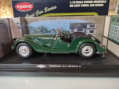 Morgan 4/4 Series 2. Green  .  Kyosho  Originals   1/18 Scale Boxed • $186.67