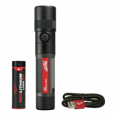 Mikwaukee 2161-21 Twist Focus Rechargeable Flashlight 1100 Lumens New • $55