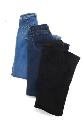 Levis J Brand Simple Retro Womens High Rise Straight Leg Jeans Blue 27 Lot 3 • $42.69