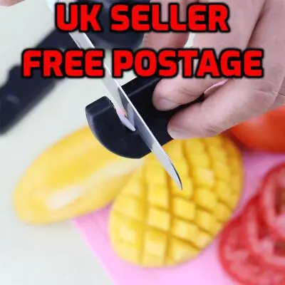 £2.99 • Buy Portable Mini Kitchen Knife Sharpener Tools Accessories Camping Outdoor Ceramic