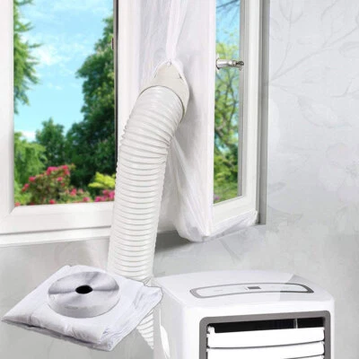 $23.89 • Buy 4m Universal Air Lock Window Seal For Air Conditioner+Tumble Dryer Hot Air Stop