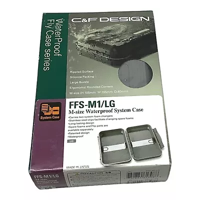 C&F Design Waterproof Fly Case Series System Case FFS-M1/LG; M-Size • $17.99