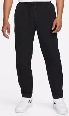 Mens Nike Sportswear Tech Lined Commuter Pants Black DQ4343-010 Size Small $100 • $98.46