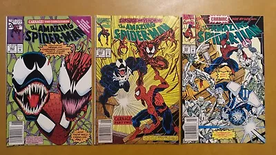 The Amazing Spider-Man #360 362 363 Lot Of 3 Newsstand Early Carnage Venom • $32.99