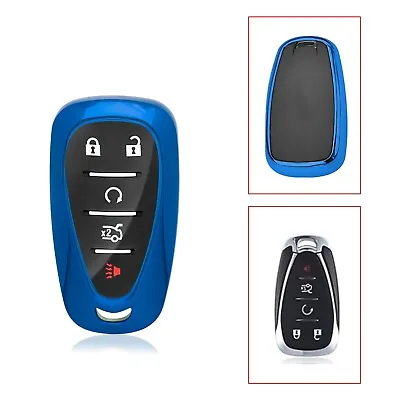 For Chevy Camaro Malibu Cruze Spark Full Seal TPU Key Fob Case Cover Anti-shock • $12.98