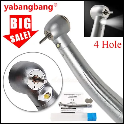 Yabangbang E-generator Dental LED Fiber Optic High Speed Handpiece 4 Holes YBM • $26.99