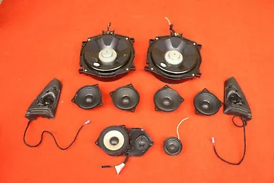 $224.99 • Buy Bmw E70 E71 F25 X5 X6 Hifi Radio Stereo Woofer Midrange Tweeter Speaker Set Oem