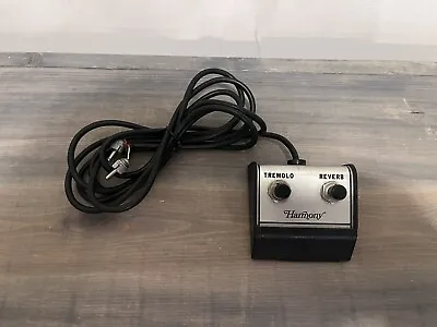 Vintage Harmony Tremelo/Reverb Footswitch  • $40