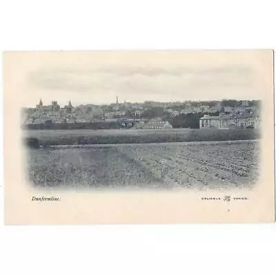 DUNFERMLINE General View Fife Early Undivided Back Postcard Unused • £7.99