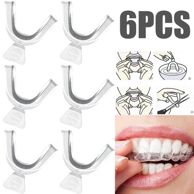 $6.46 • Buy 6x EVA Teeth Whitening Trays Dental Splint Teeth Thermoforming Mouth Tray Kit