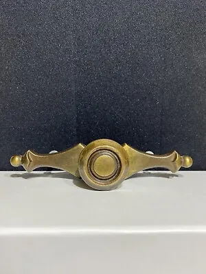 Vintage Brushed Brass Cabinet/ Drawer Pulls 3  From Hole To Hole. • $2