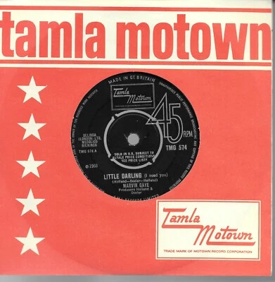 £14.99 • Buy Marvin Gaye  Little Darling  7  Vinyl Northern Soul Tamla Motown TMG 574