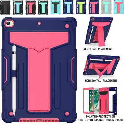 $24.99 • Buy Case For IPad 7/8/9th Air 3 4 5 Pro 10.5  11  Heavy Duty Shockproof Kids Cover