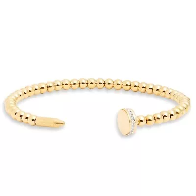 BRACHA Roma Nail Cuff Bracelet In Gold • $35