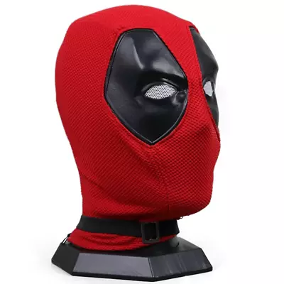 Deadpool Mask Full Head Helmet Cosplay Adult Costume Prop Red Helmet Party New • $43.52