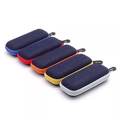 Lightweight Zipper Eye Glasses Case Box Travel Sunglasses Protector Pouch Holder • $7.14