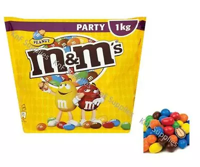 £12.99 • Buy M&M's Mars Peanut Chocolate Nuts Sharing Party Pouch Dispenser Refill 1Kg Pouch