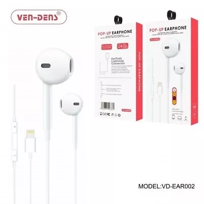 Wired Earphones Bluetooth Headphones For Apple IPhone 14 13 12 11 Pro Max XS 7 8 • £4.19
