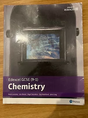 Edexcel GCSE (9-1) Chemistry Student Book By Mark Levesley Nigel Saunders Iain • £17.50