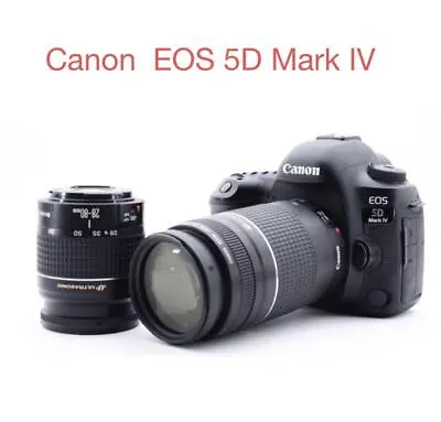 Canon EOS 5D Mark IV Standard & Telephoto Double Lens Set • $4909.96