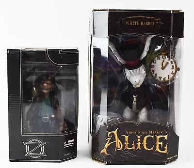 American Mcgee's White Rabbit & Munchkin Worker Oz / Alice Lot RL33 • $84.99