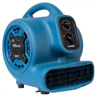 XPower P-230AT 1/4-Hp 2.3-Amp 925-Cfm Electric Mini Mighty Air Mover - Blue • $65