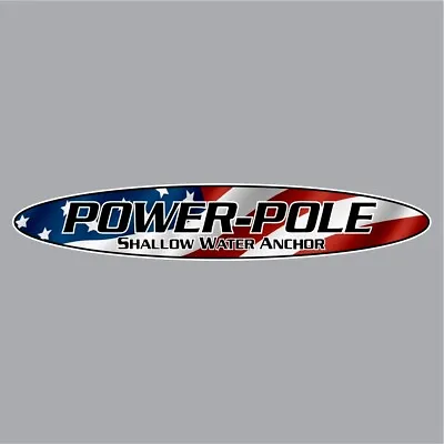700-196 American Flag Power Pole  Carpet Graphic Decal Sticker For Bass Boats • $17.99