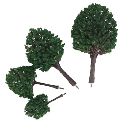 Pack Of 4pcs Garden Building Set Model Tree Gauge O 3.54  -7.1  • £8.42