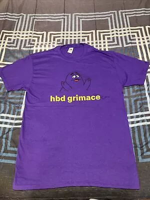 Unisex T-shirt ; McDonald’s Hbd Grimace • $15