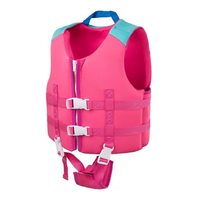 Kids Printed Life Jacket Neoprene Safety Life Vest Water Sports Water Ski Vest K • $39.99