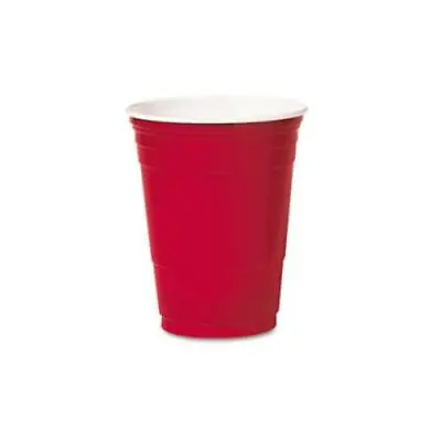 £38.41 • Buy Solo 16 Oz. Plastic Party Cups - 16 Oz - 50 / Pack - Red - Plastic, Polystyrene