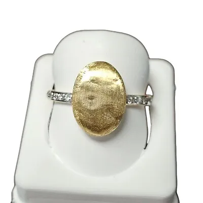 Marco Bicego Siviglia Vertical Ring With Diamonds Size 7(US) • $790