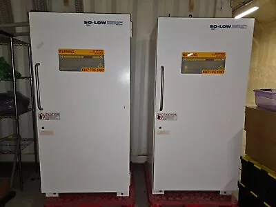 SO LOW SO-LOW Ultracold Ultra Low Temp Freezers -80°C EXPLOSION PROOF C1D2 • $3750