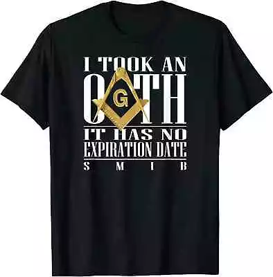 HOT SALE! Masonic I Took An Oath Square & Compass Freemasons T-Shirt S-5XL • $19.99