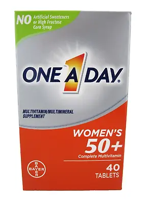 One A Day Women's 50+ Complete Multivitamin 40 Tablets - Brand NEW! • $7.29