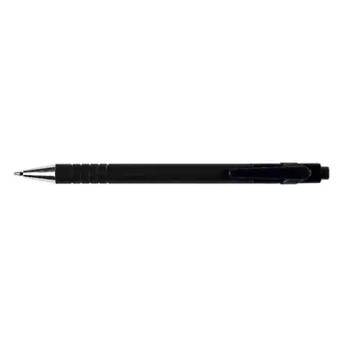 Pack Of 12 Q-Connect Black Lamda Ballpoint Pens KF00672 Free 24h Delivery • £15.39