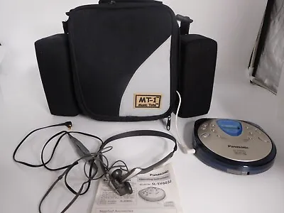Panasonic SL-SV600J CD Player And MT-1 Music Tote Portable Speaker System • $99.99