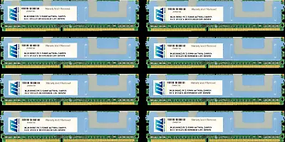 $99.99 • Buy 64GB 8 X 8GB ECC FULLY BUFFERED PC2-5300 DIMM DDR2 667 MHz FB Server Memory RAM