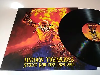 MEGADETH HIdDEN TRASURES RARE LP VINYL ALBUM METAL DAVE MUSTAINE METALLICA V070 • $1