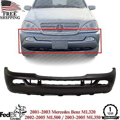 New Front Bumper Cover For 2001-2003 Mercedes Benz ML320 02-05 ML500 03-05 ML350 • $274