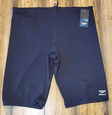 Speedo Men's Endurance + Jammer Swimsuit Team Black Size 38 NWT • $22.50