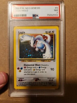 $215 • Buy Pokemon TCG HOLO 2000 LUGIA Neo Genesis PSA 7 NM Unlimited