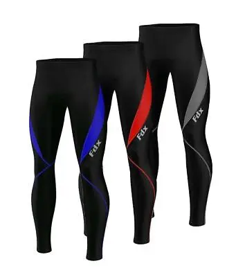 Men's Cycling Trouser Tights Winter Thermal Cold Wear 3D Padded Bike Legging • £15.98