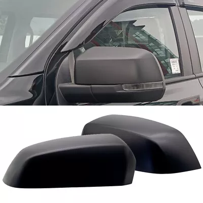 2PCS Matte Black Side Door Mirror Cover Trim For Ford Ranger Next Gen 2022-2024 • $47.99