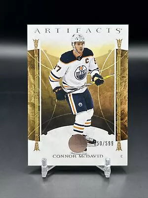 2022-23 Upper Deck Artifacts Silver Connor McDavid Rookie /599 #118 Edmonton • $7.99
