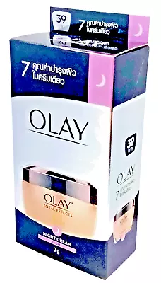 Olay Total Effects 7 In 1 Night Cream 7g*6 Sachets VitaNiacin Complex  Oil Free • $19.23