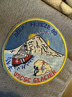 U.S. Coast Guard Patch USCGC Glacier Deep Freeze 80  5  Vintage • $25