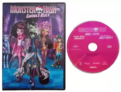 MONSTER HIGH: DVD LOT  -  Ghouls Rule Plus Friday Night Frights Fall In Love • $6.36