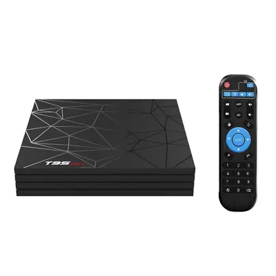 T95 Max Android 9.0 TV Box Quad Core 4GB RAM 32GB ROM HD 6K Media Player • £37.95