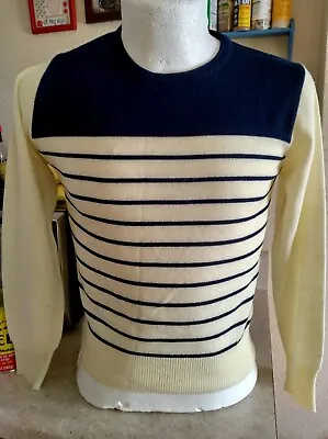 VTG 70s Shetland Isle Acrylic Sweater. Size S/M • $22